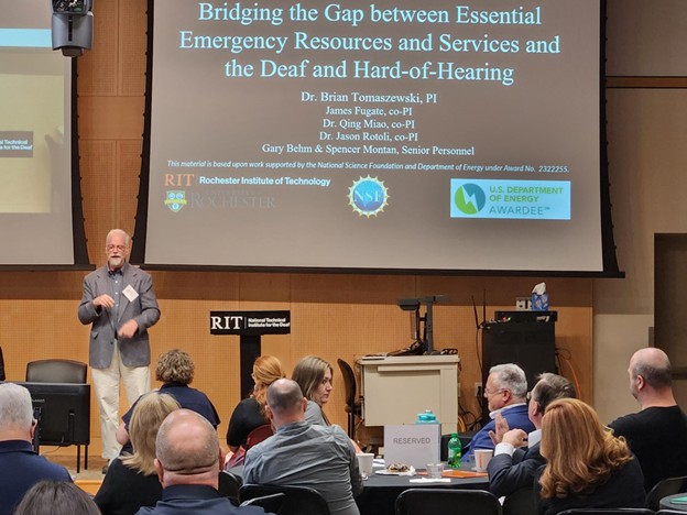 NTID Emergency Services Summit presentation, May 2024