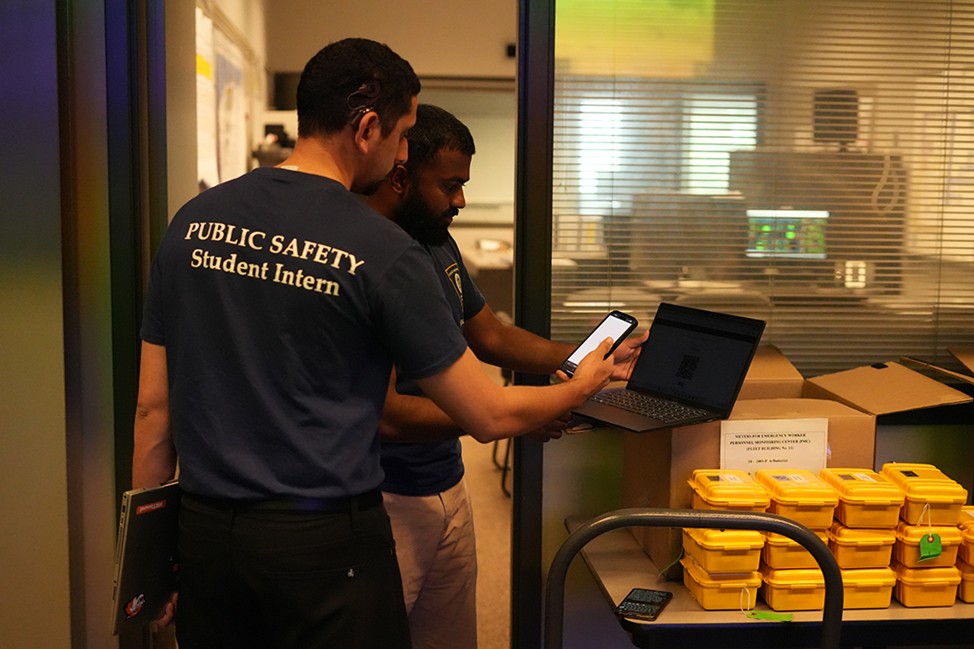 Deaf interns working at MCOEM, Summer 2024
