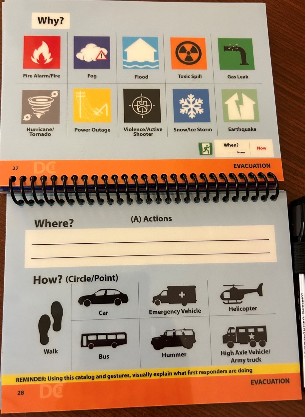 Deaf Community Communication Catalog (DC3) page