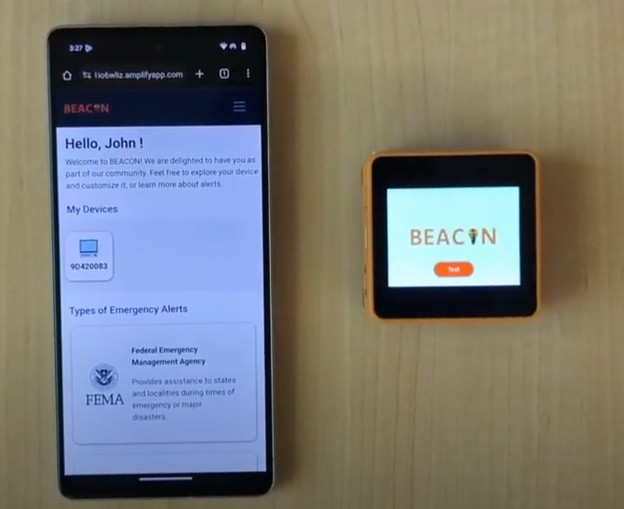 BEACON tool image from NTID CAT team