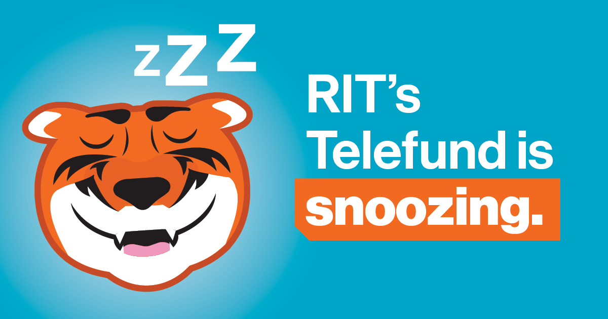 RIT telefund is snoozing