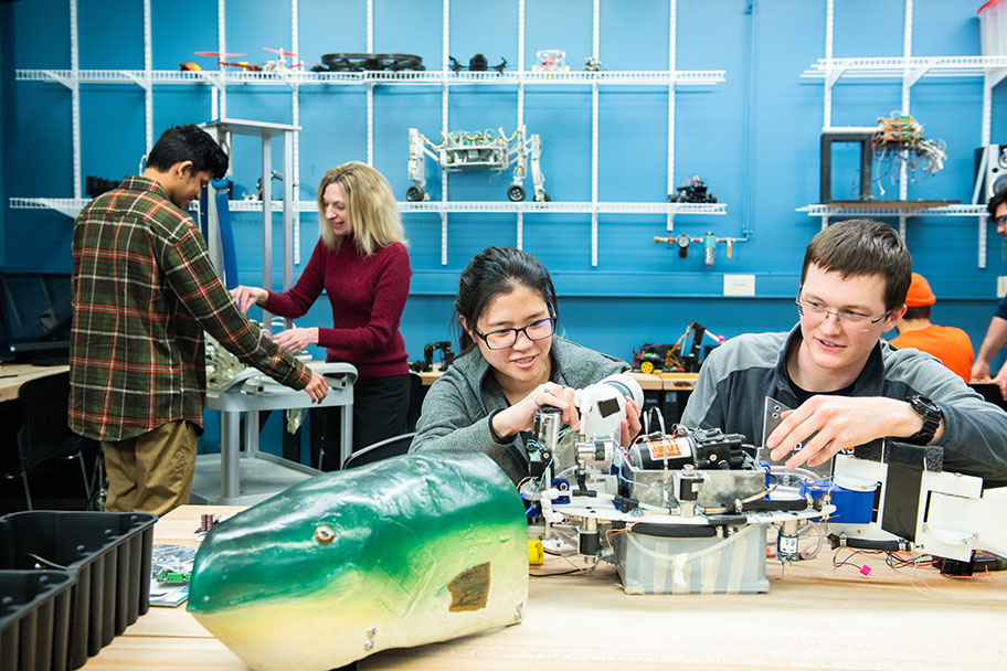 Hands-on robotics lab activity