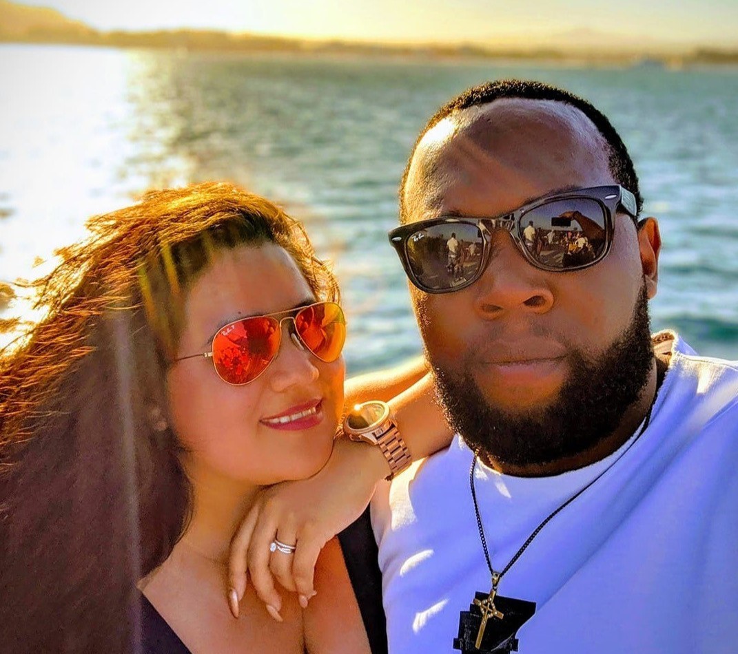 Potrait of Margurita and JustinMann