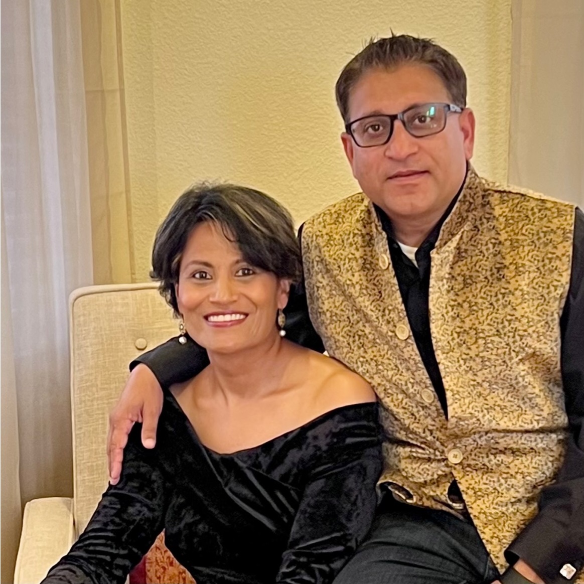 Karuna Mukherjea and Deepak Sharma