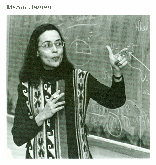 Marilu Raman MS '78 teaching at NTID