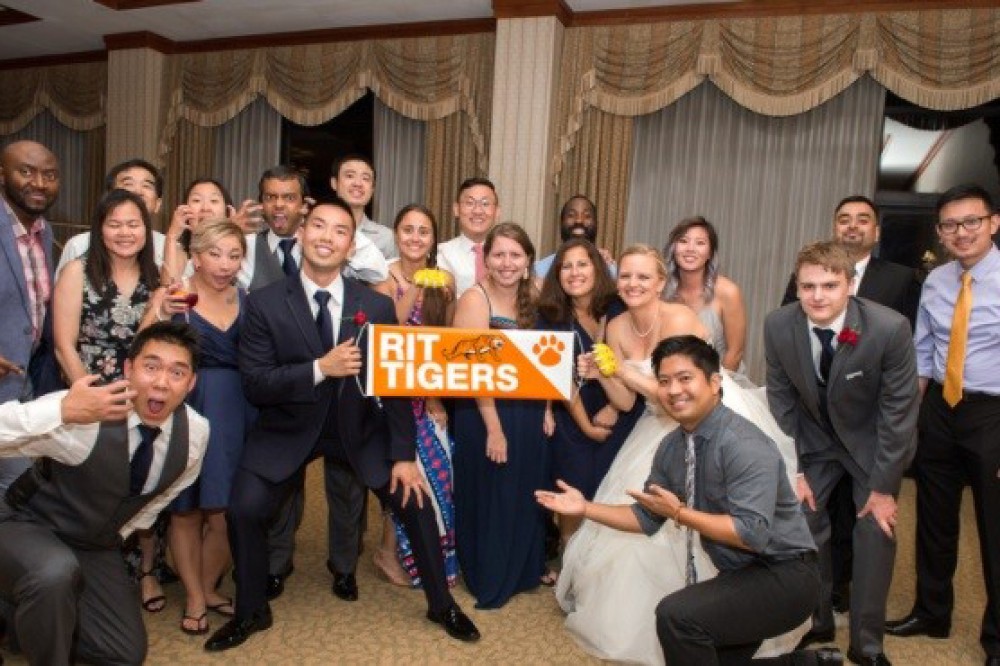 group of people posing for a picture