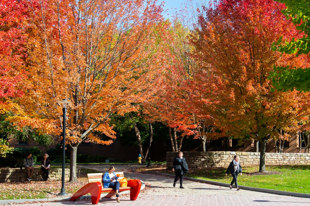 RIT campus in fall