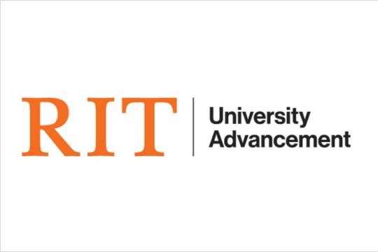 logo for RIT University Advancement.