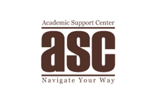 Logo for "Academic Support Center"