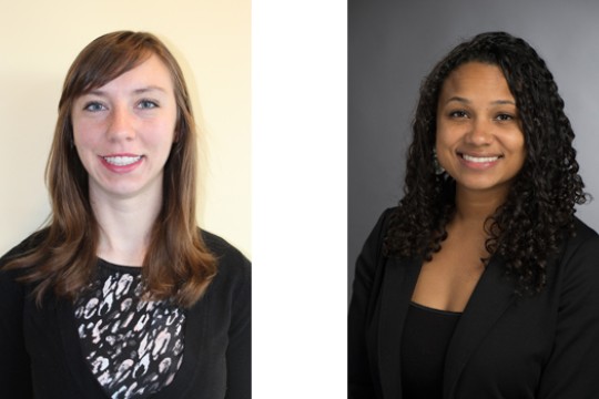 Two portraits side by side