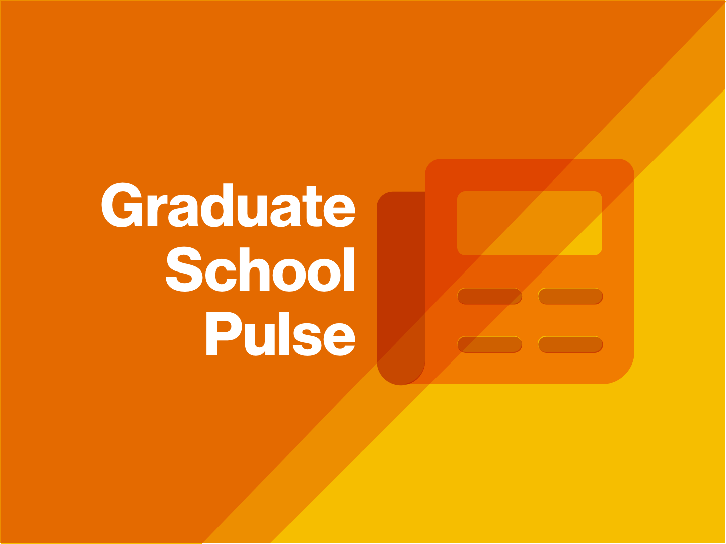 graduate school pulse with a phone icon