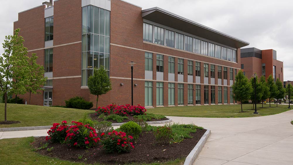 Outside shot of the Health sciences building