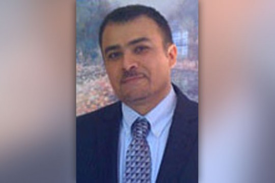 A headshot of Hamad Ghazle.