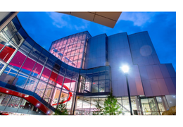 Image of RIT Shed at dusk