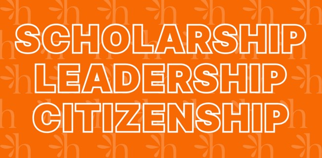 "Scholarship Leadership Citizenship"