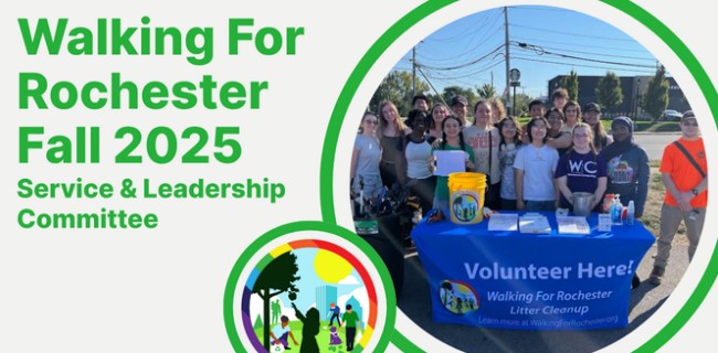 Walking for Rochester Fall 2025