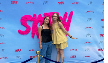 Ray, left, combined her knowledge of medical illustration and psychology to tackle the fast-paced world of entertainment marketing in Los Angeles. When she wasn’t working, she explored new adventures the city had to offer, like movie premieres