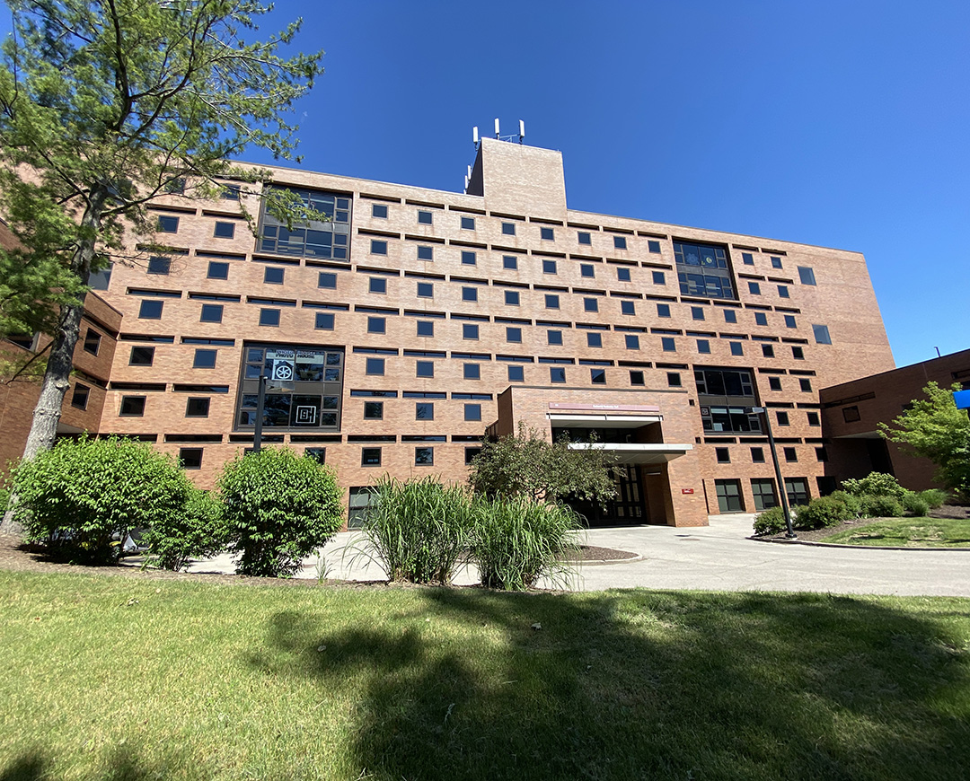 high rise brick building, Fredericka Douglass Sprague Perry Hall