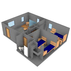 3D rendering of apartment