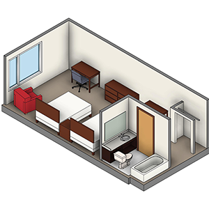 3d rendering of room