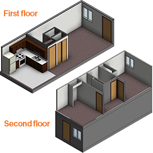 3D rendering of room