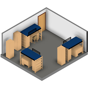3D rendering of room