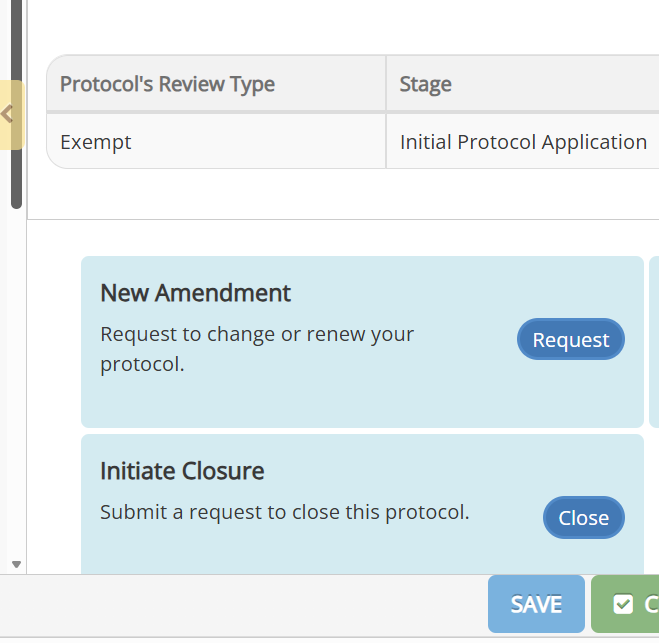 image of amendment button
