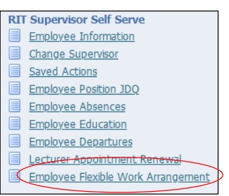 Employee Flexible Work