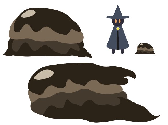 A living blob of mud!