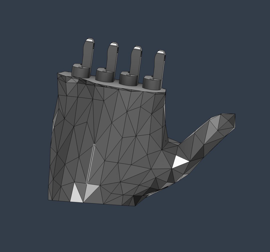 Finger Mechanisms (Back View)