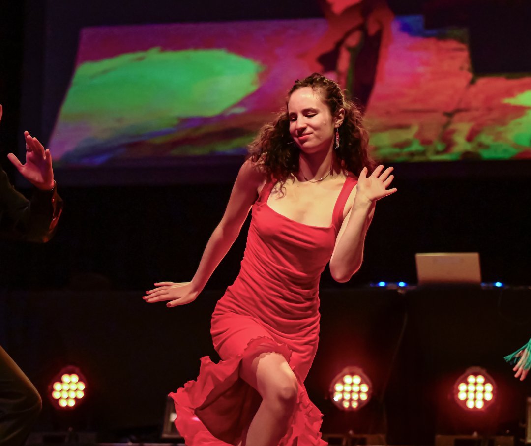 Latin Rhythm Dance Club Performance 2025