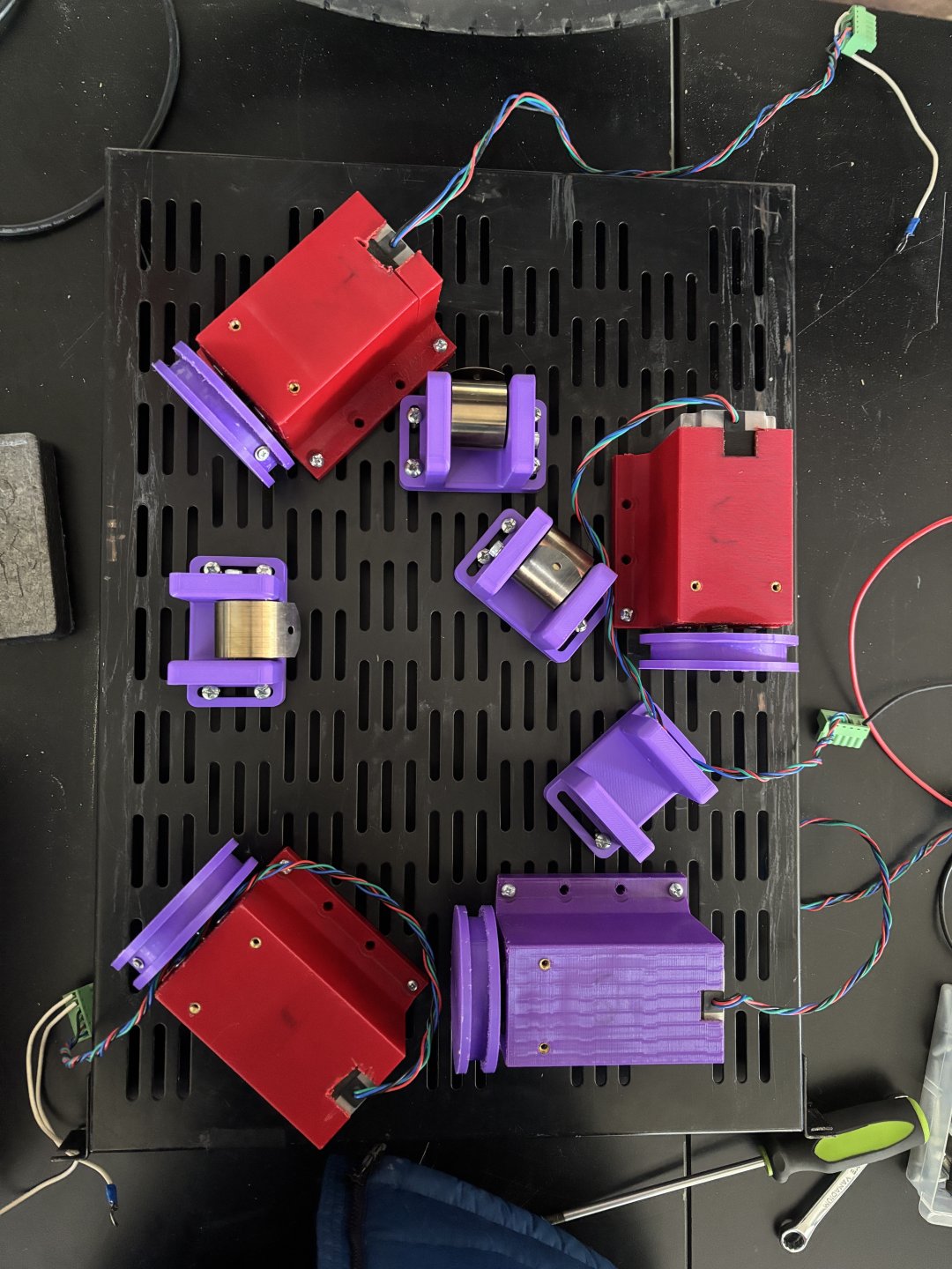 Tentacle Mechanism Motors
