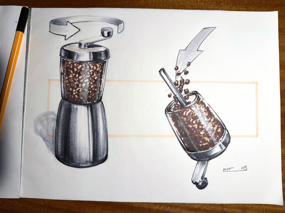 pepper grinder sketch