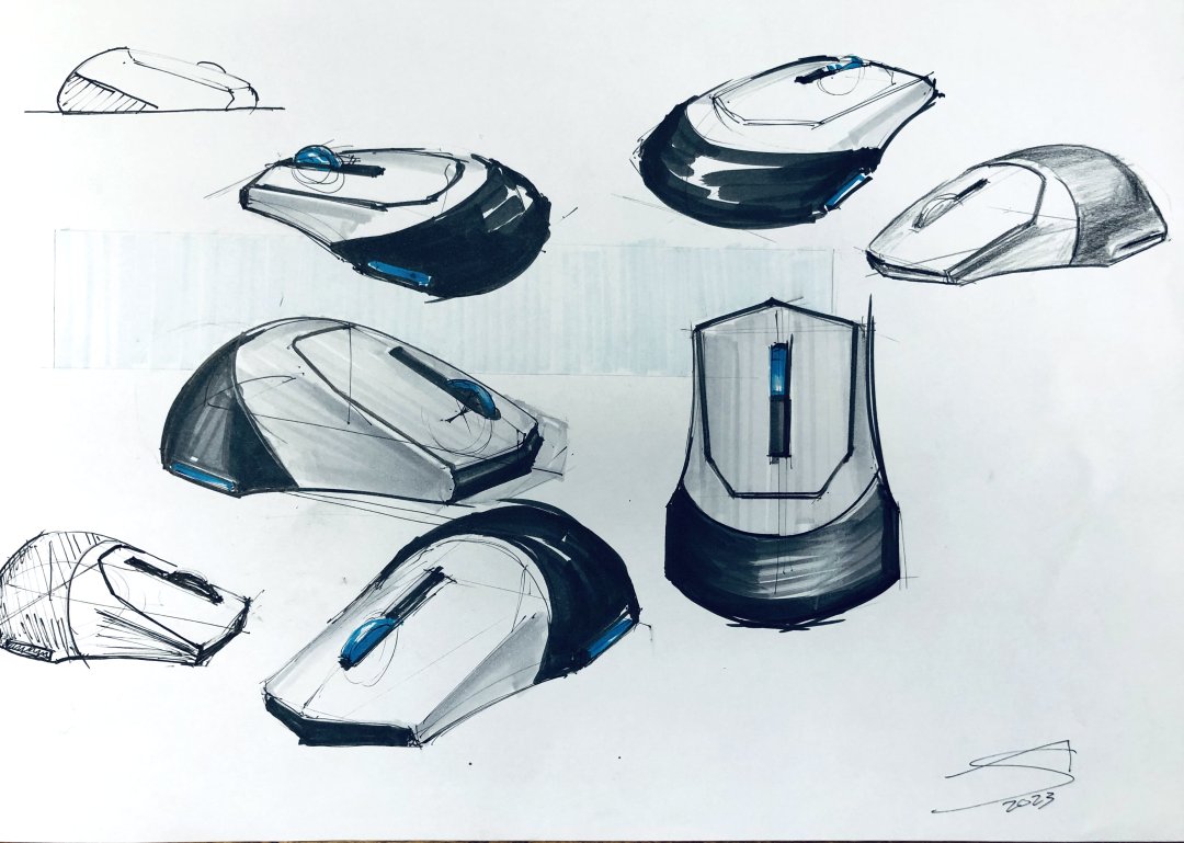 computer mouse sketch 2