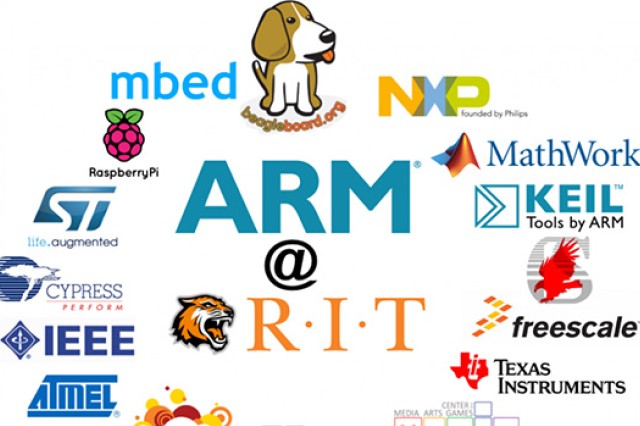 Poster for "ARM at RIT"