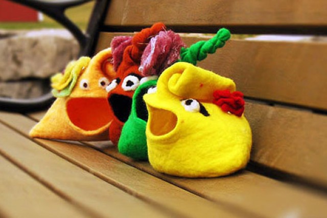 Picture of sock animals