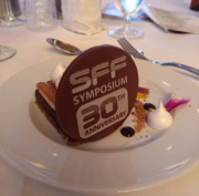 Photo of SSF award on a table