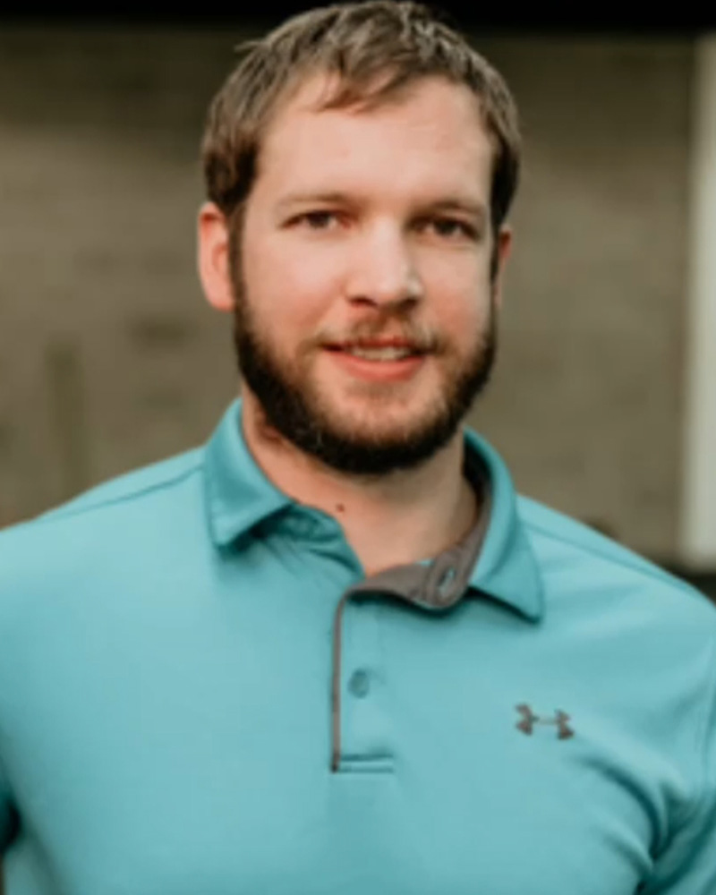 portrait of Evan Schwerbrock.