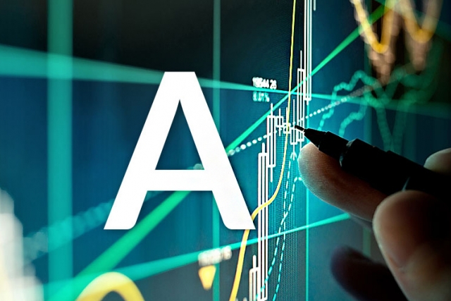 graphic of pen writing on a digital screen with a large uppercase A.