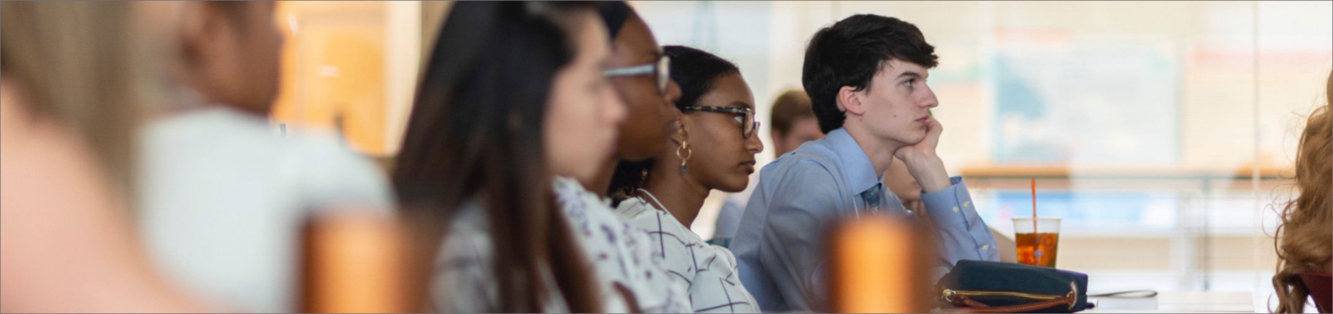 Students in a lecture hall