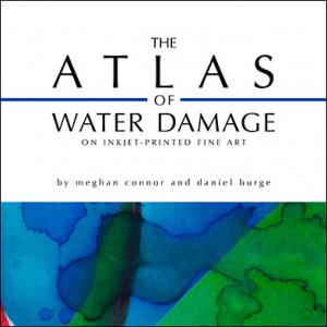 The Atlas of Water Damage on Inkjet-printed Fine Art Book Cover