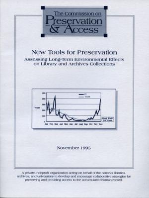 New Tools for Preservation