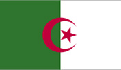 Flag for Algeria.