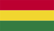Flag of Bolivia.