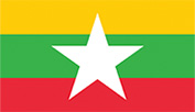 Flag for Burma