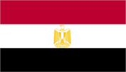 Flag of Egypt.