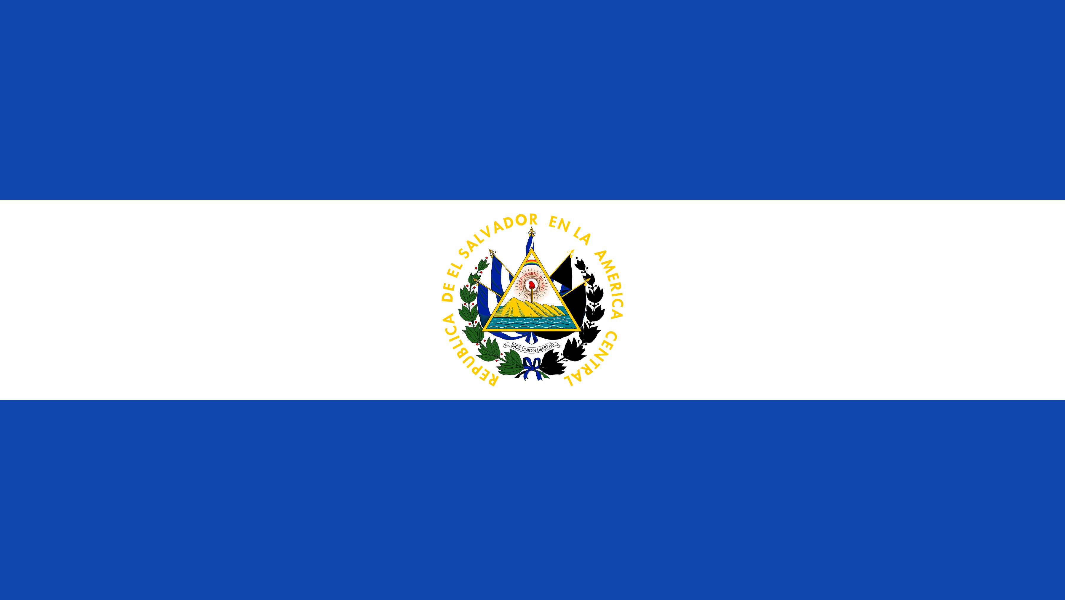 Blue and white stripes with center icon