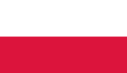 Flag of Poland.