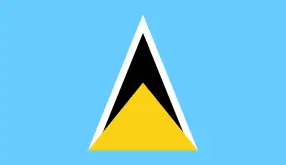 Flag of Saint Lucia