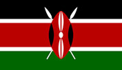 Flag of Kenya.